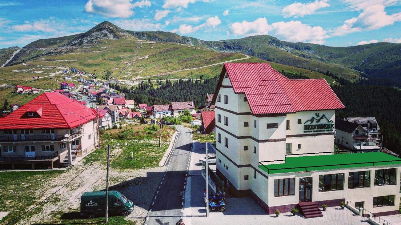 Pensiunea Belvedere Ranca Exterior foto